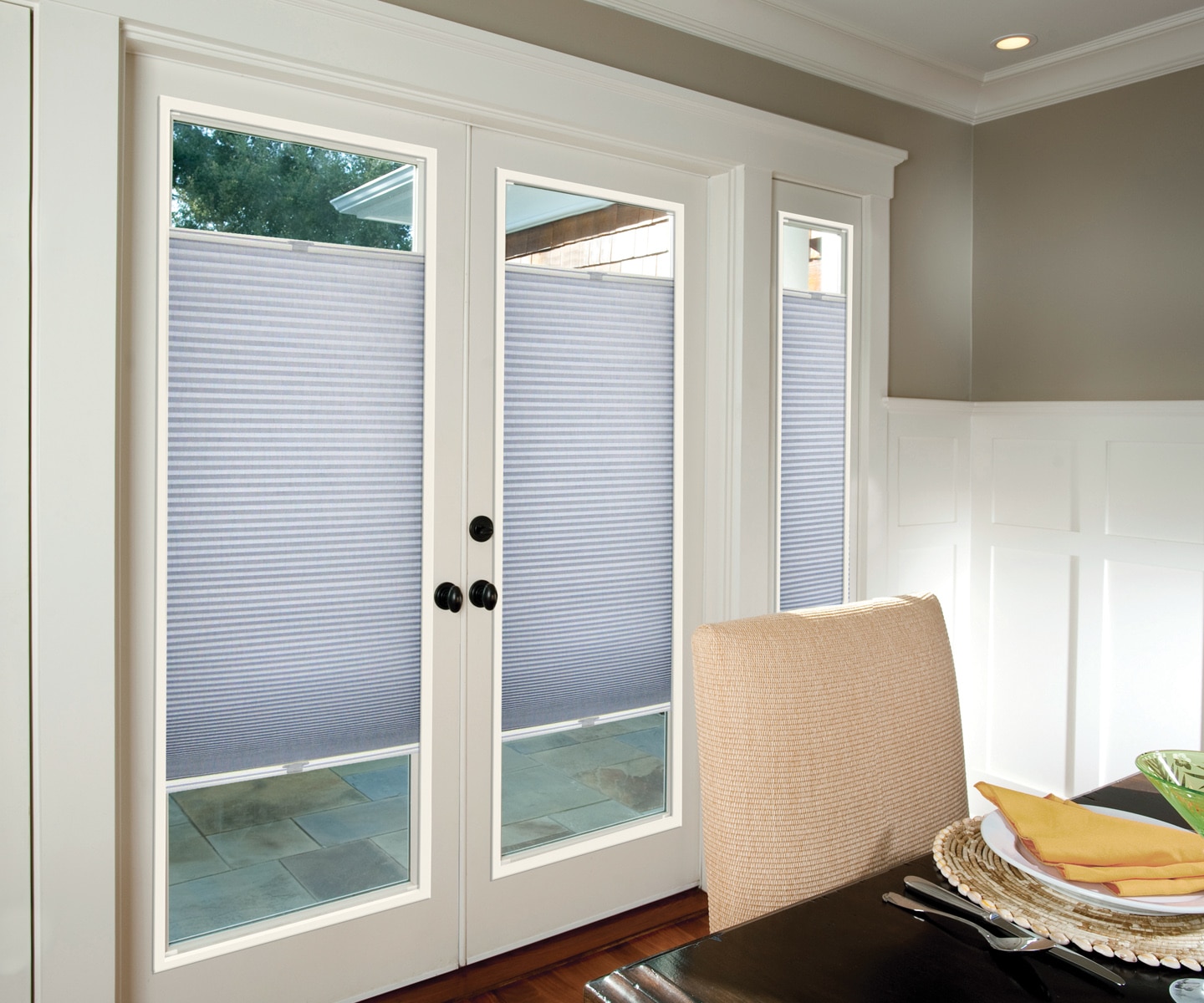 French Door Window Treatments Norman USA