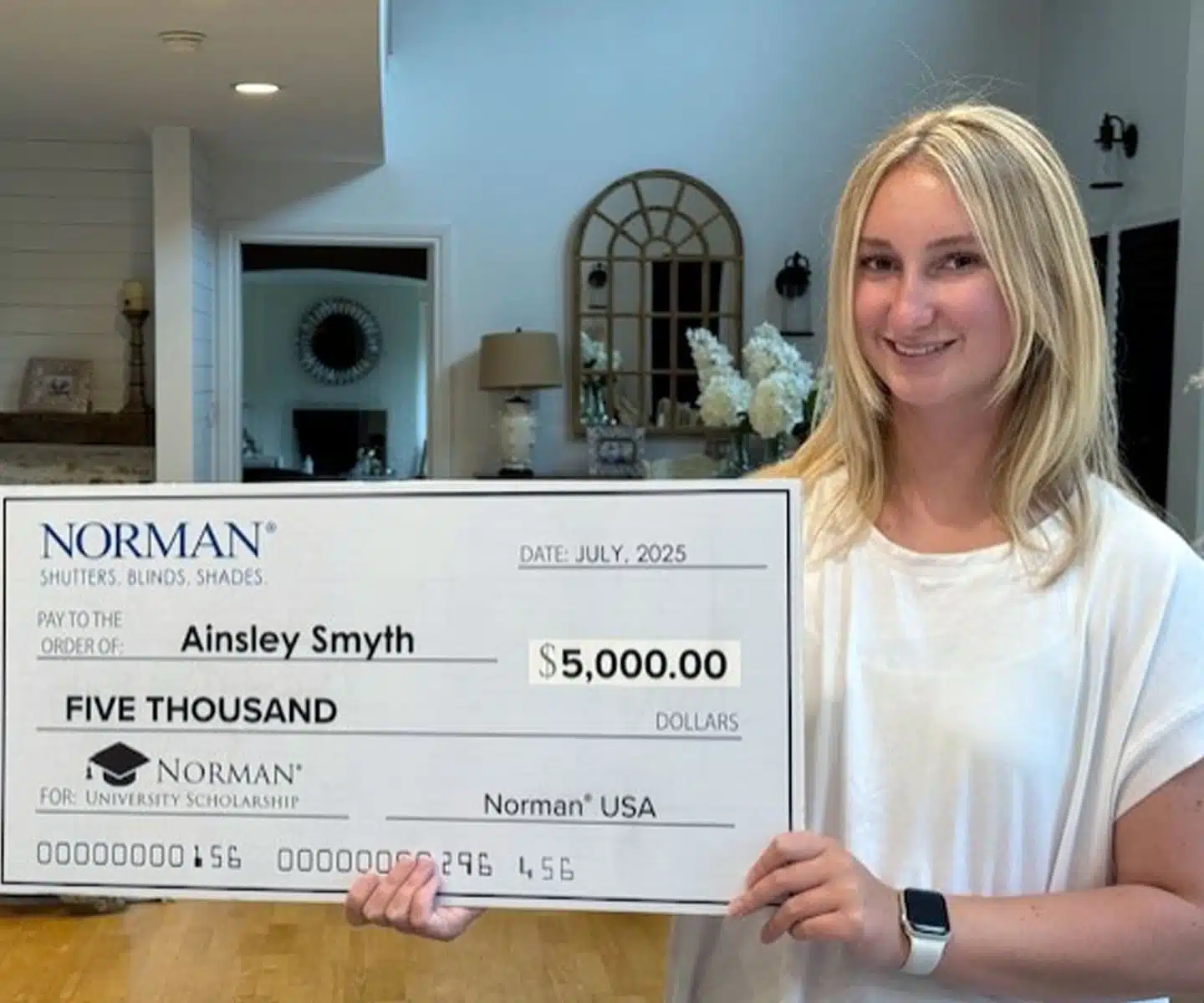 Meet Our Scholarship Recipient