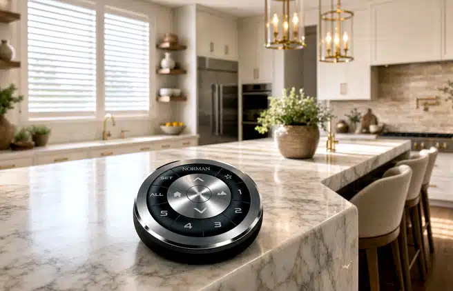 Beautifully Integrated for Shutters: 
PerfectTilt™ Motorized Shutters